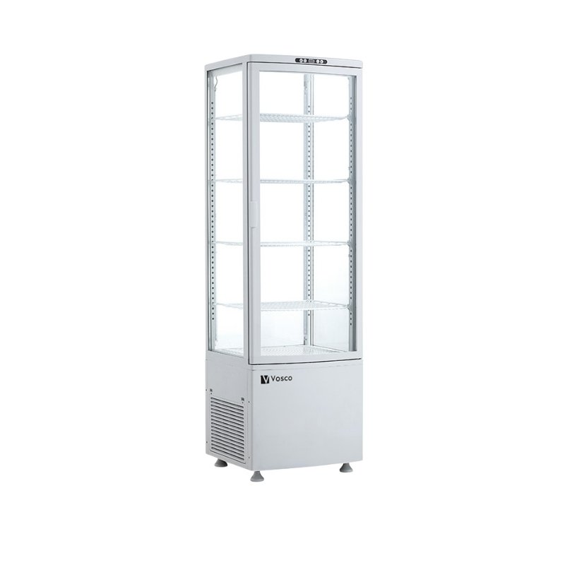 Vosco VFT-280L-B  280L Dik Tip Soğuk Teşhir Dolabı - Beyaz